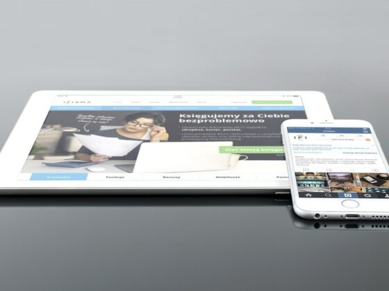 Esempio di mock up responsive per un web design di successo